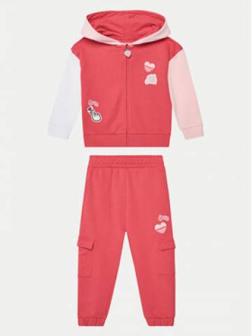 Guess Спортивний костюм K5RG00 KAD74 Рожевий Regular Fit Guess Спортивний костюм K5RG00 KAD74 Рожевий Regular Fit