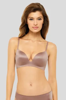 Женский коричневый бюстгальтер Коричневый 75D MARC&ANDRE A9-1945