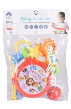 Игрушка-погремушка Shantou Jinxing 24*31*10 см, в пакете, с рождения, 5 шт (A994)