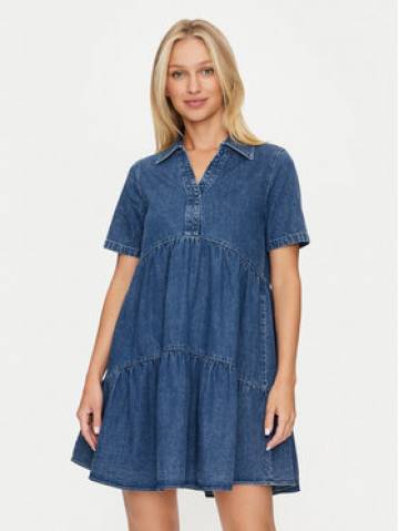 Noisy May Джинсова сукня Rikka 27030819 Голубий Loose Fit Noisy May Джинсова сукня Rikka 27030819 Голубий Loose Fit
