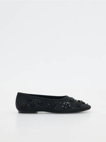 Reserved - LADIES` BALLERINAS - чорний - 954DU-99X Reserved - LADIES` BALLERINAS - чорний - 954DU-99X