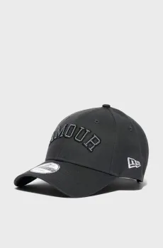 Женская темно-серая кепка Amour New Era Серый ONESIZE ZADIG&VOLTAIRE OWHT00142_ROAD