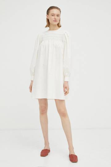 Платье Résumé цвет бежевый mini oversize Платье Résumé цвет бежевый mini oversize