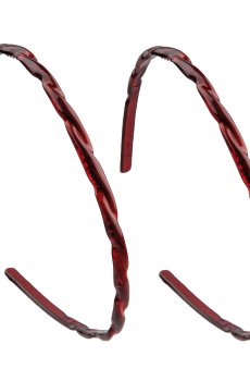 Обруч для волос Titania Curl коричневые, 2 шт (7964)