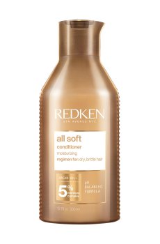 Увлажняющий кондиционер Redken All Soft Conditioner для сухих и ломких волос, 300 мл