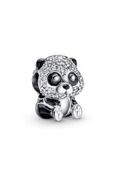 Намистина "Блискуча мила панда"