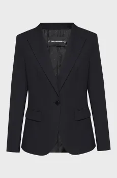 Женский черный жакет SUMMER OCCASION SUIT JACKET Черный 38 Karl Lagerfeld A2W14023
