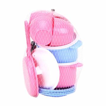 Набор посуды Technok Маринка 1, в сетке, 18 предметов, от 1 года (2209)