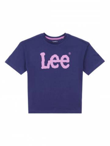 Lee Футболка Wobbly Graphic LEG5030 Голубий Regular Fit Lee Футболка Wobbly Graphic LEG5030 Голубий Regular Fit