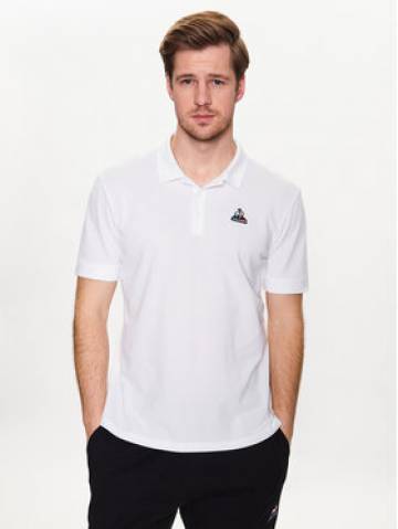 Le Coq Sportif Поло 2310552 Білий Regular Fit Le Coq Sportif Поло 2310552 Білий Regular Fit