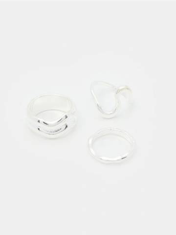 Набір кілець 3 pack - срібний Набір кілець 3 pack - срібний
