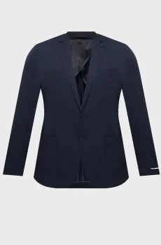 Мужской темно-синий блейзер Синий 48 Karl Lagerfeld 563093.155280;690