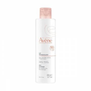 Очищающее молочко для лица Avene Soins Essentiels Milk Cleanser для сухой и чувствительной кожи, 200 мл Очищающее молочко для лица Avene Soins Essentiels Milk Cleanser для сухой и чувствительной кожи, 200 мл
