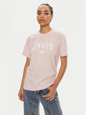 Pinko Футболка Tiramisu 104269 A25Z Рожевий Regular Fit Pinko Футболка Tiramisu 104269 A25Z Рожевий Regular Fit