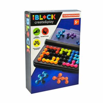 Головоломка iBlock Create & Play 10 деталей, от 5 лет, 9.8*14.5*3 см (PL-724-112) Головоломка iBlock Create & Play 10 деталей, от 5 лет, 9.8*14.5*3 см (PL-724-112)