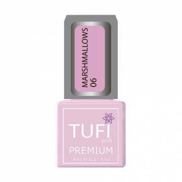 Гель-лак для ногтей Tufi Profi Premium Marshmallows 06 Чайная роза, 8 мл Гель-лак для ногтей Tufi Profi Premium Marshmallows 06 Чайная роза, 8 мл