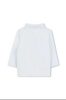 Детское хлопковое поло BOSS