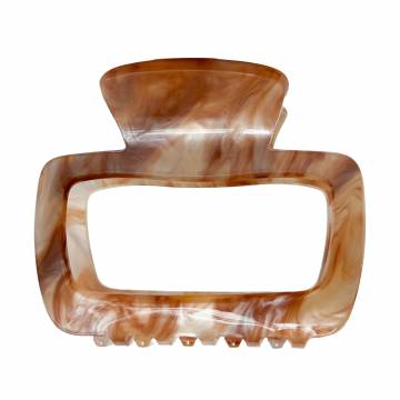 Заколка для волос Miso Краб, молочно-коричневые разводы, 6 см, 1 шт (N021/18) Заколка для волос Miso Краб, молочно-коричневые разводы, 6 см, 1 шт (N021/18)