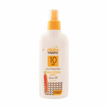 Лосьон для загара тела Madis Aloha Tropic Low Protection Sun Lotion Spray SPF 10, 200 мл Лосьон для загара тела Madis Aloha Tropic Low Protection Sun Lotion Spray SPF 10, 200 мл