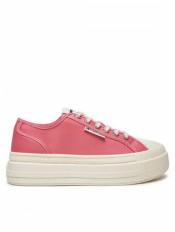 Tommy Jeans Кеди Foxing EN0EN02713 Рожевий Tommy Jeans Кеди Foxing EN0EN02713 Рожевий