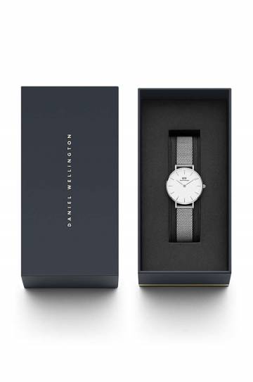 Часы Daniel Wellington Petite 28 Sterling женские цвет серебрянный Часы Daniel Wellington Petite 28 Sterling женские цвет серебрянный