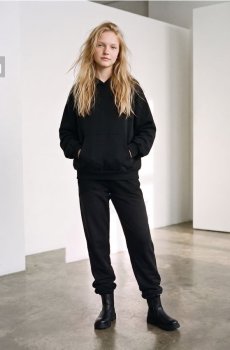 Спортивні штани jogger oversize - чорний