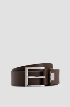 Мужской коричневый кожаный ремень Коричневый 110 BOSS 50475116;202