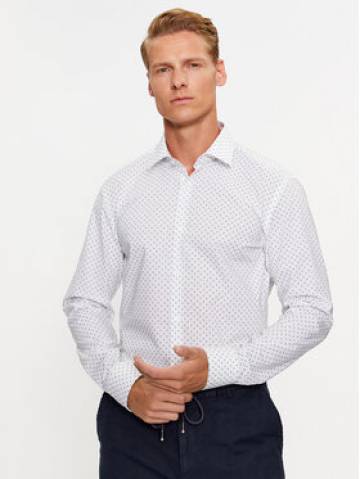Hugo Сорочка Kenno 50495103 Білий Slim Fit Hugo Сорочка Kenno 50495103 Білий Slim Fit