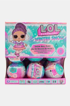 Куля L.O.L Surprise Winter Snow Tots – Куля-сюрприз - різнобарвний