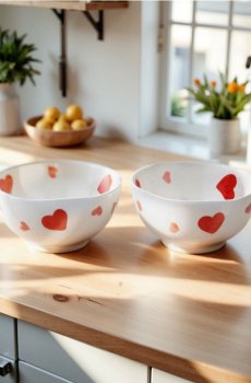 Миски, 2 шт. - білий