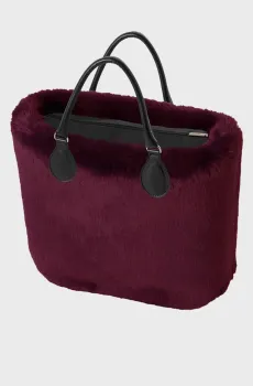 Женская бордовая сумка Classic Бордовый ONESIZE O bag CLASSIC00233