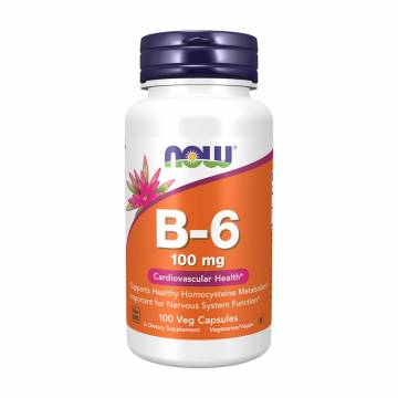 Витамин B6 NOW foods Vitamin B6 100 мг, 100 капсул Витамин B6 NOW foods Vitamin B6 100 мг, 100 капсул