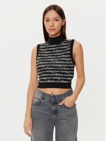 Tommy Jeans Гольф DW0DW19346 Чорний Slim Fit Tommy Jeans Гольф DW0DW19346 Чорний Slim Fit
