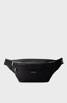 Мужская черная поясная сумка RAISED Черный ONESIZE Calvin Klein LV04D3161G