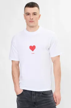 Мужская белая футболка Белый L HUGO 50553429;100