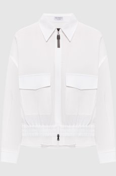 Белая куртка