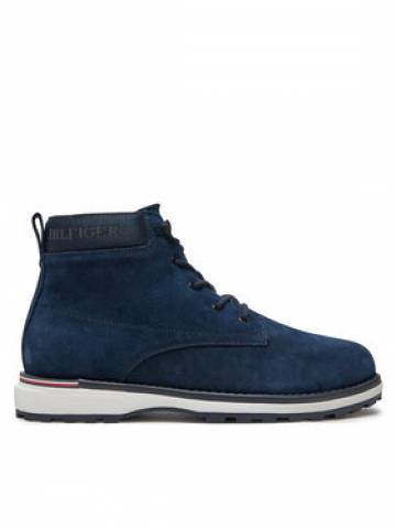 Tommy Hilfiger Черевики Corporate FM0FM05147 Cиній