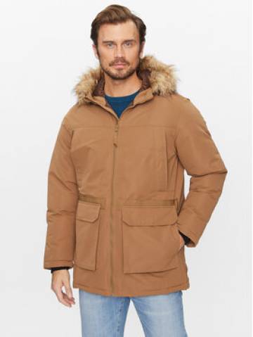 Jack&Jones Зимова куртка Wing 12235858 Коричневий Regular Fit Jack&Jones Зимова куртка Wing 12235858 Коричневий Regular Fit