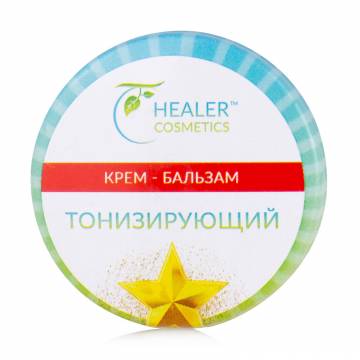 Крем-бальзам Healer Cosmetics тонизирующий, 10 г Крем-бальзам Healer Cosmetics тонизирующий, 10 г