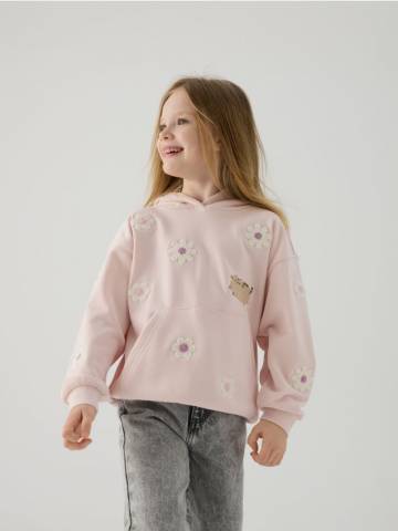 Reserved - GIRLS` JOGGING TOP - пастельний рожевий - 576DB-03X Reserved - GIRLS` JOGGING TOP - пастельний рожевий - 576DB-03X