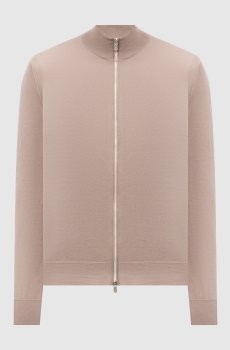 Бежевый кардиган