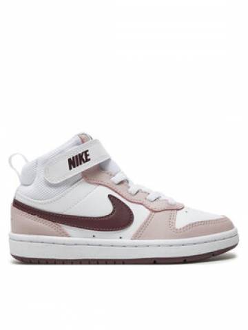 Nike Снікерcи Court Borough Mid 2 (PSV) CD7783 118 Білий Nike Снікерcи Court Borough Mid 2 (PSV) CD7783 118 Білий