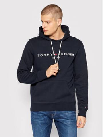 Tommy Hilfiger Світшот Core Logo MW0MW10752 Cиній Regular Fit
