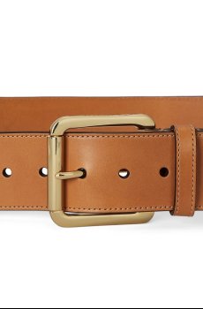 Кожаный ремень Lauren Ralph Lauren