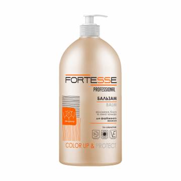 Бальзам Fortesse Professional Color Up & Protect для окрашенных волос, 1 л Бальзам Fortesse Professional Color Up & Protect для окрашенных волос, 1 л