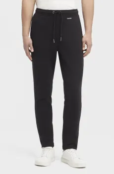 Мужские черные спортивные брюки NANO LOGO SWEATPANTS Черный M Calvin Klein K10K113654