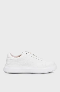 Женские белые кроссовки CUPSOLE LACE UP Белый 36 Calvin Klein HW0HW02103