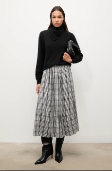 Свитер из мериносовой шерсти с платком Answear.LAB