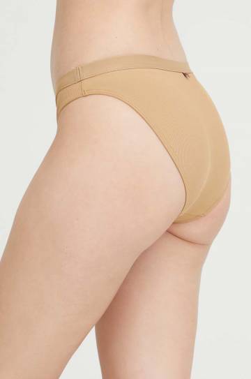 Купальные трусы Tommy Hilfiger цвет коричневый Купальные трусы Tommy Hilfiger цвет коричневый