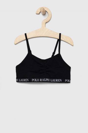Детский бюстгальтер Polo Ralph Lauren 2 шт цвет чёрный Детский бюстгальтер Polo Ralph Lauren 2 шт цвет чёрный